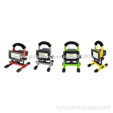 6600mAh 1 x 30W recharge LED flood light with 3.2 hours and 11.2V